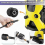 Adaptateur de lave-pression pour Karcher - M22 14mm Coupleur de tuyau Connecteur de tuyau de connexion rapide pour Karcher K2 K3