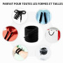 XIABYAYU Lacets En Peluche, 2 Paires Lacet Fluffy, 140CM Lacets Fluffy, Lacet Peluche, Convient Pour Les Chaussures De Loisirs,