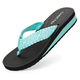 ChayChax Thongs Femme Compensées Sandales de Plage Légères Chaussons d'été Pantoufles Antidérapantes