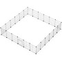 Langxun Bricolage avec Porte Petit Animal Pet Fence, Cage de Lapin, Cage de Cochon d'Inde, Chiot, Chaton Fence, intérieur ou ext