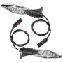 MangWany 2 Clignotants Moto pour S1000RR F800GS R1200GS F650GS | 2pacs voyants lumineux adaptés aux motos, 63138522499 Clignotan