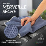 Glart 47TB Lot de 2 Chiffons Microfibre XXL 70×40 cm – séchage Voiture Doux et Absorbant – sans Peluches ni Rayures – Entretien 