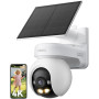 Imou 4K Caméra Surveillance WiFi Extérieure sans Fil Solaire, Suivi Auto | AOV Enregistrement 24/7, Vision Nocturne Couleurs de