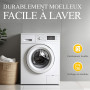 Oreiller 60x60 Plumes et Duvet Confort Oreillers Hôtel Coussin de Sommeil | Oreiller Plume 60x60, Coussins Hotellerie Luxe, Ergo