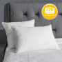 Oreiller 60x60 Plumes et Duvet Confort Oreillers Hôtel Coussin de Sommeil | Oreiller Plume 60x60, Coussins Hotellerie Luxe, Ergo
