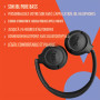 JBL Tune 530BT, Casque Audio Supra-Auriculaire sans Fil, Bleu