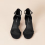 Amazon Essentials Femme Sandale à Talons et Double Bride