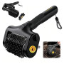 Brosse électrique pour barbecue avec batterie, 2 niveaux et lumière LED pour grilles de barbecue