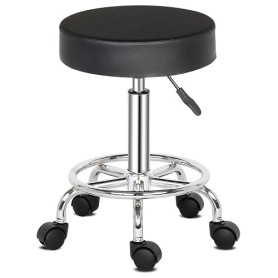 Alightup Tabouret de Bureau Tabouret à roulettes Rotation à 360° | Chaise a Roulette Salon de Massage Cuisine Bureau Hauteur Rég