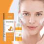 Turmeric Lot de 2 nettoyants pour le visage 100 ml, mousse nettoyante apaisante, curcuma et acide kojique, nettoyant pour le vis