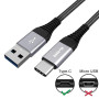 Câble USB C Charge Rapide [1M] Cable Chargeur USB Type C pour Samsung Galaxy S22 S23 S21 S20 Plus Ultra S10 S9 S8 S10E,A51 A71 A