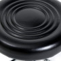 Alightup Tabouret de Bureau Tabouret à roulettes Rotation à 360° Noir | Chaise a Roulette Salon de Massage Cuisine Bureau Hauteu