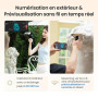 Revopoint Inspire 2 Scanner 3D, Précision 0.03mm, Scan Extérieur, Premium | Mode Double Lumière & Laser, Zoom Optique, Scan Coul