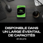 Seagate 2ToBarraCuda Disque Dur Interne | SATA 6 Gb/s (ST2000DMZ08) | 7200 tr/min. HDD bureau pour stockage PC quotidien, gaming