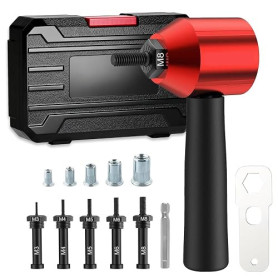 ChaneeHann Pince à Insert Fileté Et Insert Fileté Métal 26Pièces en Acier Allié pour Automobile, Meuble, Réparation Industrielle