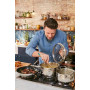 Tefal - Jamie Oliver Cook Smart Batterie de cuisine en - 7 pièces - Inox | Batterie de cuisine inox compatible induction - Couve