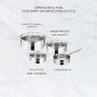 Tefal - Jamie Oliver Cook Smart Batterie de cuisine en - 7 pièces - Inox | Batterie de cuisine inox compatible induction - Couve
