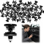 Clips de Fixation pour Panneau de Porte, 70 Pièces | Matière plastique, légère et durable, forte étanchéité, pour Audi, pour VW