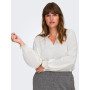 CARMAKOMA Carmetta Life V-Neck Top WVN Noos Femme