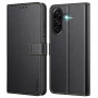 Ganbary Coque pour Samsung Galaxy A17 4G/5G, [Housse en Cuir PU Premium] [Etui à Rabat] [Pochette de Portefeuille], Étui de Prot