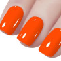 Vishine Vernis à ongles Gel Semi-permanent 6 Couleurs, Ensemble de Vernis Gel Couleur Jaune Orange Citrouille, Couleurs Tourneso