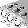 Oelrstfe Caméra Arrière Protection pour Samsung Galaxy S24 Ultra Verre Trempé,Protecteur Objectif Lentille,9H Dureté HD Définiti