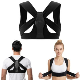 AYBUY Correcteur de Posture, Redresse Dos Correcteur de Posture | Postures Correcteurs Réglable, Aaméliorer la Postures Des épau