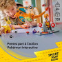 LEGO Pokémon Smart Play : Le Combat Ultime Entre Dracaufeu et Voltali - Jouet Tout-en-Un Interactif avec 2 Smart Briques, 4 Tags
