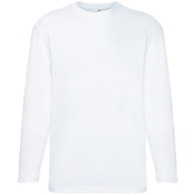 Fruit of The Loom Long Sleeve Value-Weight Tee Col Rond Homme