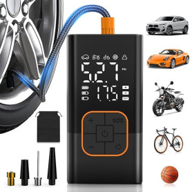 SFGSUP Pompe à Air Électrique sans Fil, Pompe à Pneus Portable