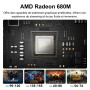 GEEKOM A6 Business Mini PC avec AMD Ryzen 7 6800H, 16Go DDR5 RAM(Évolutif) | 1To SSD, Radeon 680M, Lecteur SD, USB-C,4 écrans 8K
