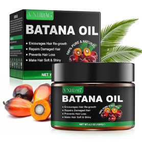 Huile de batana, Huile de batana 100% naturelle pour la croissance des cheveux, Élimine les fourches, restaure les cheveux abîmé