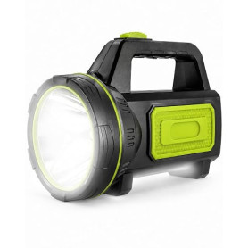 Lampe Torche Led Ultra Puissante Rechargeable USB 13500 Lumens 6000 mah avec Lumière Latérale Lampe de Poche Etanche Haute Puiss