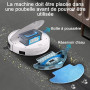 2 en 1 Robot Aspirateur Laveur Jusqu'à 5500Pa 3 Modes de Nettoyage 7.8CM | App/Télécommande/2.4G WiFi, Auto-Charge, Automatique
