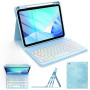 Clavier pour iPad A16, Coque pour iPad 11 A16 10ème Génération AZERTY | Coque clavier pour iPad 11, coque pour iPad A16 avec cla