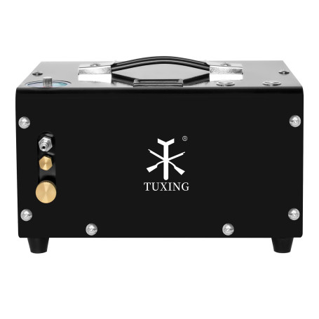 Compresseur d'air PCP TUXING 4500Psi, pompe à air pour réservoir de fusil PCP, alimenté par 12 V CC pour voiture ou 220 V CA dom