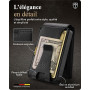 TRAVANDO SWYPE Portefeuille Pop-Up pour Homme avec Pince à Billets – Porte-Cartes avec Protection RFID pour Jusqu’à 10 Cartes –