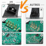 A ABSOPRO Interrupteur lève-vitre électrique 93571D3000 pour Hyundai Tucson | 18 broches, commande de lève-vitre avant gauche cô
