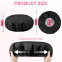 AOGOE 2 Pièces Bonnet Coiffure Chauffant, Auto Chauffante avec 2 Chouchous | Bonnets Double Couche en Aluminium pour Soins, Bonn