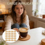 24 Pcs Dessous de Plat en Liège, 0.3 * 10cm Dessous de Verres Ronds en Liege Protecteurs de Vaisselle, sous-Verres Ronds Poele P