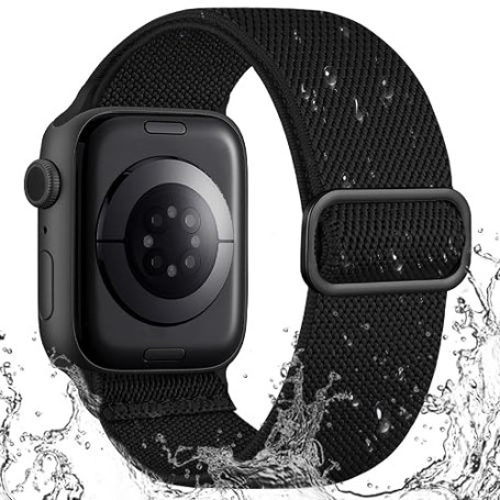 IMIVIO Bracelets Sport Compatible avec Bracelet Apple Watch 44mm 45mm 46mm 49mm 42mm 41mm 40mm 38mm, Lmperméable et Antifouling