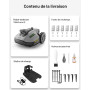 MAMMOTION YUKA Mini 2 500 Robot Tondeuse, jusqu'à 500m² | Zéro Perte de Signal, sans RTK, AI Traitement d’Image à Trois Caméras,