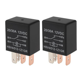 ECSiNG Lot de 2 relais étanches 12 V 30 A 5 broches 925-1648 725-1648 pour ingénierie Compatible avec Cub Cadet Compatible avec