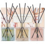 COCORRÍNA Diffuseur Parfum Maison, 3 x 90ml avec 24 Diffuseur Bâtonnets Diffuseur de Parfum, Decoration pour Chambre, Salon, Sal