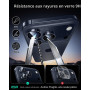 ESR Protection Caméra pour iPhone 17 Pro Max/17 Pro, Lot de 1, Bleu | Protecteurs Individuels, Verre Trempé 9H, Clarté Photo d’o