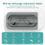 Nettoyeur ultrasons KECOOLKE 400mL bac a ultrason ultrasonic cleaner | nettoyant lunettes de vue bijoux argen bagues Anneau appa