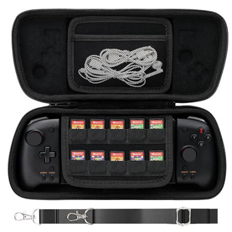 Aenllosi Étui pour Hori Nintendo Switch Split Pad Pro/ Compact, Noir | Ajustement Précis pour Hori Nintendo Switch Split Pad Pro