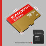 SANDISK Extreme Carte microSDHC UHS-I + SD Adapter, 256 Go (Jusqu’à 245 Mo/s en Lecture et 170 Mo/s en écriture, vidéo 5K, C10,
