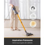 VACTechPro 60KPa/680W/7M Aspirateur,Aspirateur Balai avec Fil | Aspirateur Balai avec Dépoussiéreur 800ML, Aspirateurs Balais et