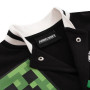 Minecraft Veste Bombers Garçon, Veste Creeper Garçon, Blouson Baseball En Coton Pour Enfants